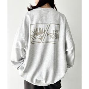 トレーナー スウェット 国内未発売 THE NORTH FACE(ザ・ノースフェイス)/バックプリント ロゴ ルーズフィット スウェット/M'S BO