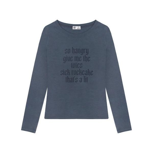tシャツ 「日本未発売/WEB限定」ROCKCAKE(ロックケーキ)/シアー ロゴ ラウンドネック ...