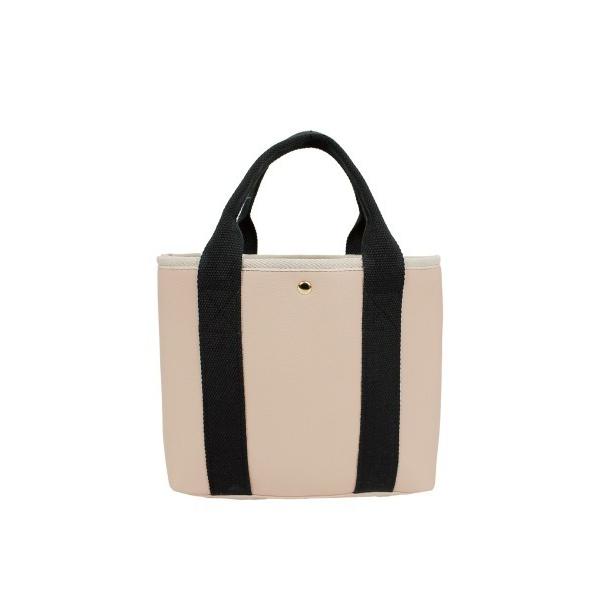 トートバッグ 合皮ファスナー仕切りトート レディース