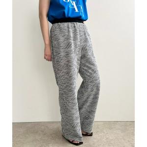 パンツ カットツイードパンツ レディース