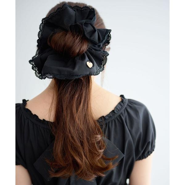 シュシュ コットンレースビッグシュシュ