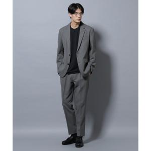 セットアップ 「Damerino」LANATEC(R)メランジオックスストレッチセットアップ メンズ