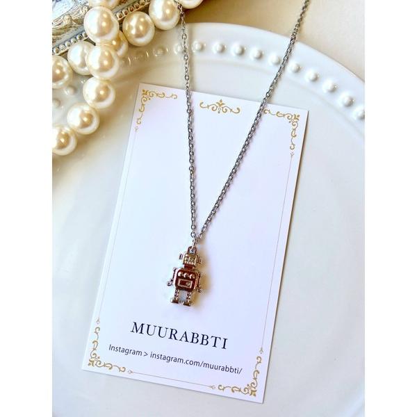 ネックレス 「MUURABBTI」ロボットのペンダント(MA) レディース