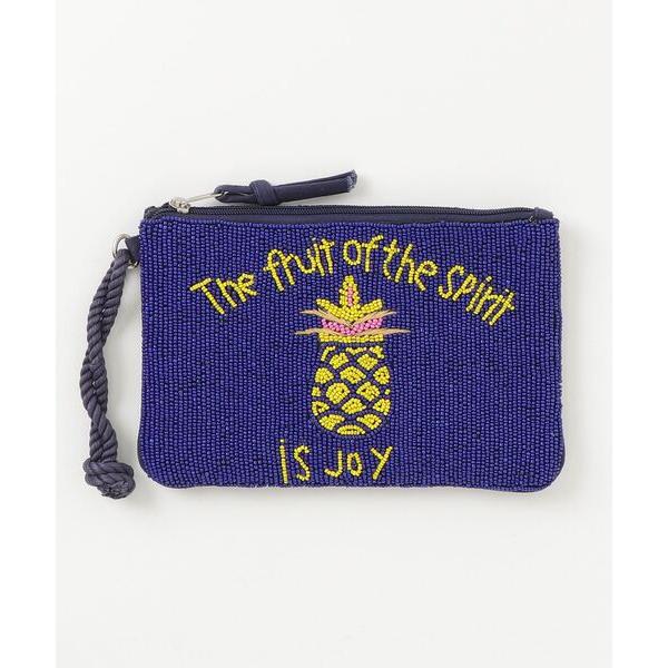 ショルダーバッグ バッグ 「Swaraj/スワラージ」パイナップルビーズポシェット-S（手刺繍ビーズ...