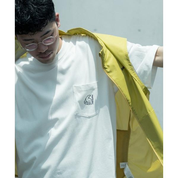 tシャツ 「NORDISK/ノルディスク」 別注 ワンポイント刺繍 ポケットTシャツ レディース メ...