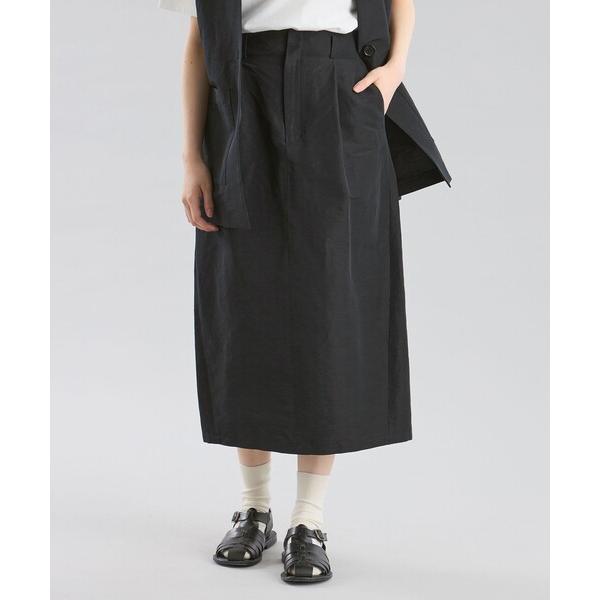 スカート GREY LABEL リネンナイロンスカート