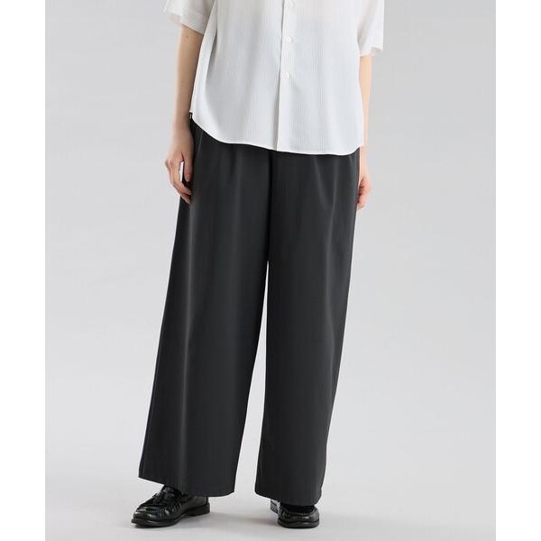 パンツ GREY LABEL テックジャージーワイドパンツ レディース
