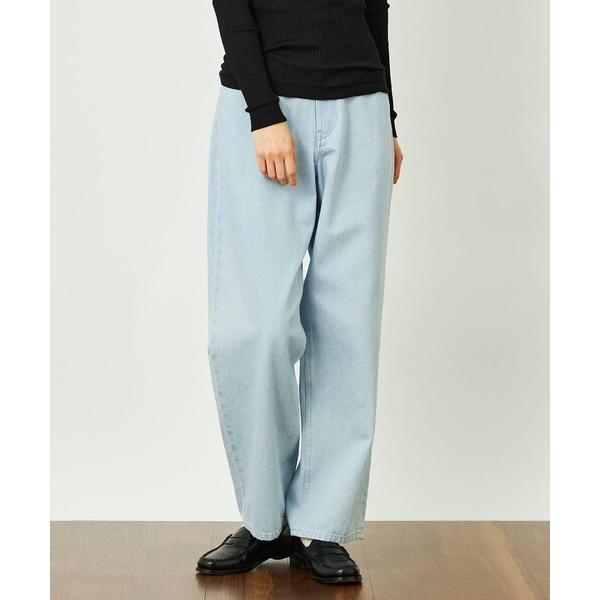 ジーンズ デニム デニムパンツ GREY LABEL シンチバックワイドデニム レディース