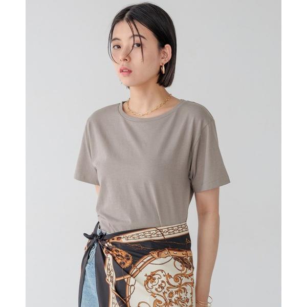 tシャツ 「接触冷感/汗臭・汗ジミ軽減」コンパクトファンクションＴ レディース