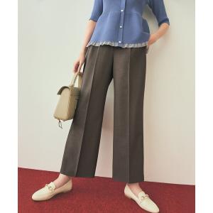 パンツ ウーステッドエステル ワイドパンツ レディース