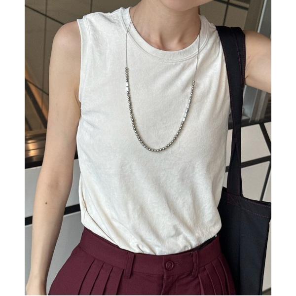 タンクトップ ノースリーブ SUEDE TOUCH TANK TOP レディース