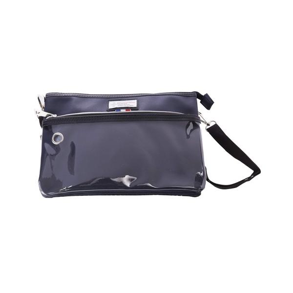 ショルダーバッグ バッグ 合皮クリア PVCポケット サコッシュ レディース メンズ