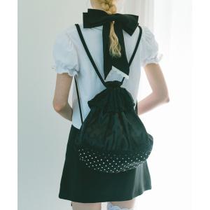 デイバック リュック lace frill knapsack / フリルナップザック レディース