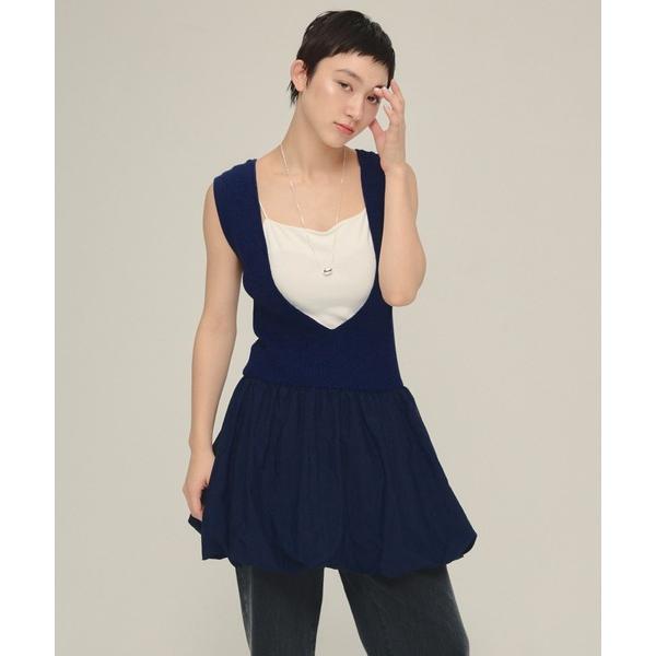 ワンピース 「eL」12G Balloon Mini One-piece/570735