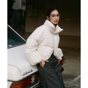 ダウンコート ダウンジャケット クロップドフォルムダウンコート レディース