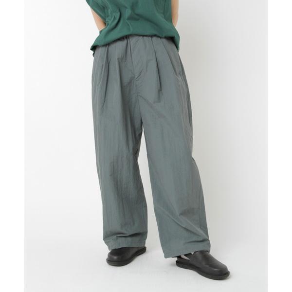 パンツ R4360 コットンナイロン２タックパンツ レディース