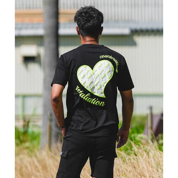 tシャツ RTEGネオンハートティー メンズ