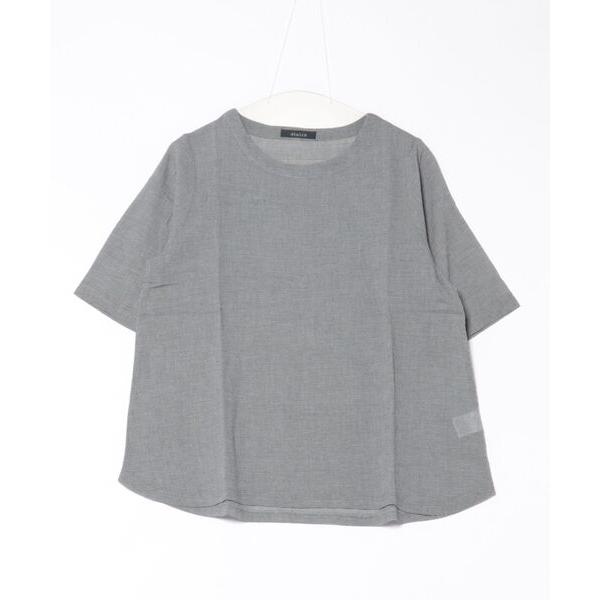 ブラウス シャツ さらっと快適！Ｔシャツ見えブラウス レディース