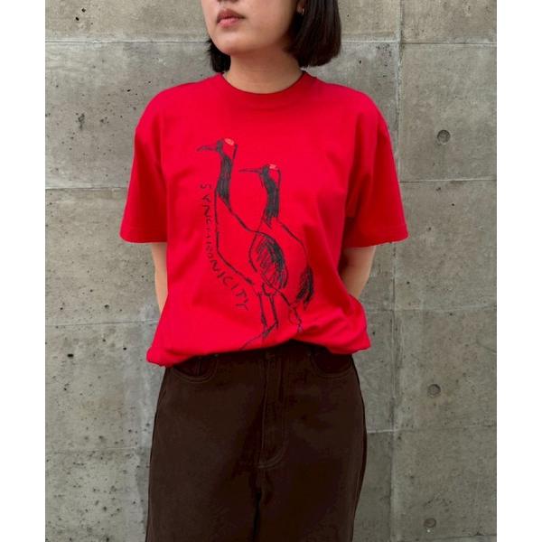 tシャツ 半袖 LEE IZUMIDA × T-SHIRT / リーイズミダTシャツ レディース