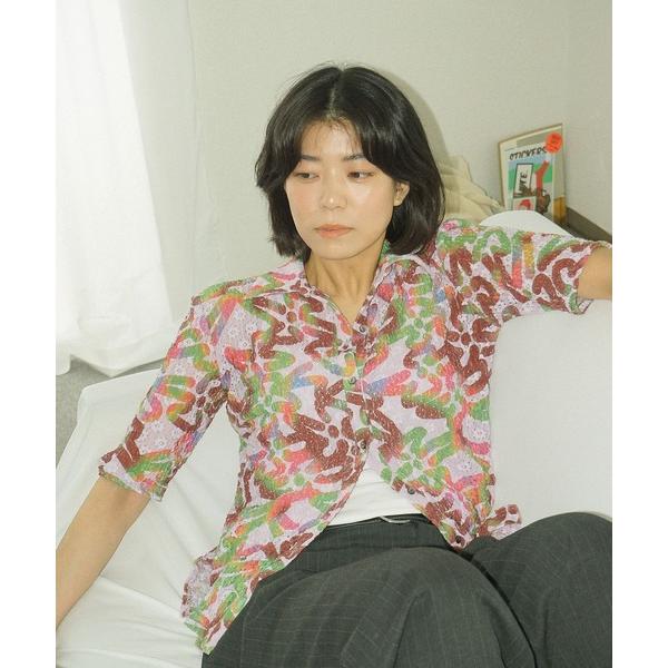 ブラウス シャツ 夏 OKI KENICHI × SHIRTS / オキケンイチシャツ レディース
