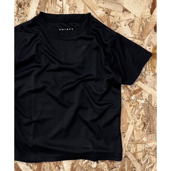 tシャツ 速乾 速乾　ドライメッシュ　無地Tシャツ キッズ 子供服