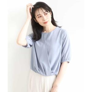 ブラウス シャツ カシュクールデザインブラウス/接触冷感/速乾/洗える/WEB限定サイズあり レディース