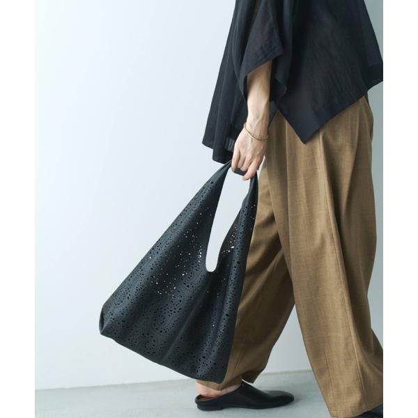 トートバッグ パンチングレースバッグ(ポーチ付き) レディース