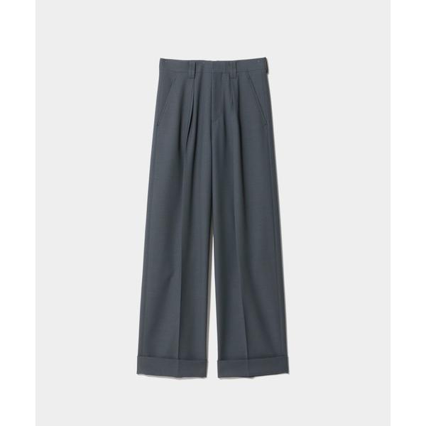 スラックス パンツ ビューティフルピープル beautiful people worsted doe...