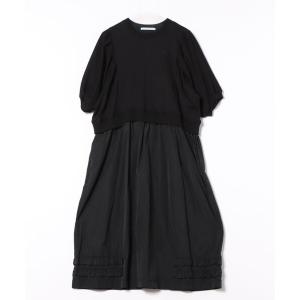 ハイゲージミニ裏毛ワンピース