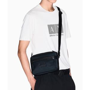 ショルダーバッグ 「A|X アルマーニ エクスチェンジ」CL ロゴパッチ ショルダーバッグ メンズ