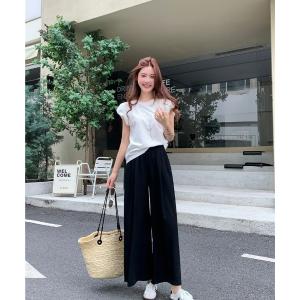 ワイドパンツ パンツ ゆったりカジュアルパンツ レディース