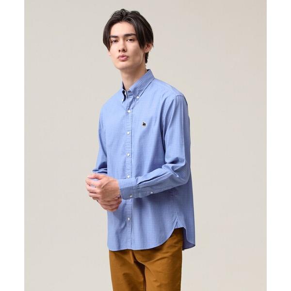 シャツ このさりげなさが大人気「IVY COLLECTION」「UNISEX」バックブルチェックガー...