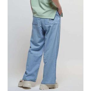 ジーンズ デニム デニムパンツ 「限定展開」LIGHT DENIM WIDE PANTS(SET UP) レディース メンズ
