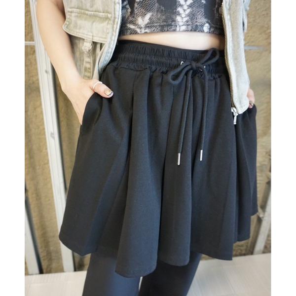 スカート BOX TUCK MINI SKIRT