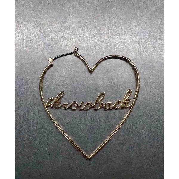 ピアス NICKEL FREE THROWBACK HEART PIERCE レディース
