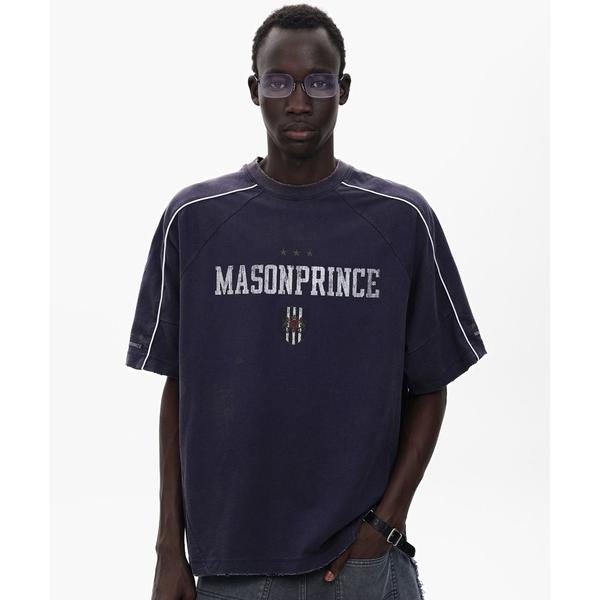 tシャツ オーバーサイズ ヴィンテージウォッシュ加工 ナンバリング Tシャツ DT4380「MASO...