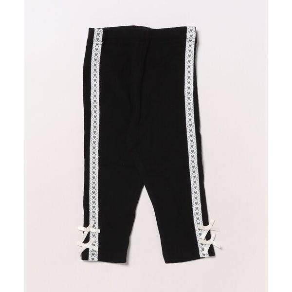 パンツ ストレッチシャーリング７分丈レギンス キッズ 子供服 女の子