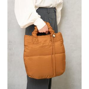 トートバッグ 「cache cache カシュカシュ」パディングドロストハンドルトート レディース メンズ