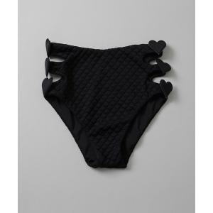 水着 QUILT HEART TWO HOLES BOTTOM レディース