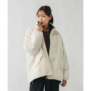 ブルゾン アウター リバーシブルキルトブルゾン/497162 レディース
