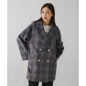 コート チェスターコート 軽やかストレッチ襟2WAYミドルコート/499658 レディース