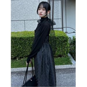 ブラウス シャツ ソフトチュールボウタイトップ / Soft Tulle Bow Tie Top レディース