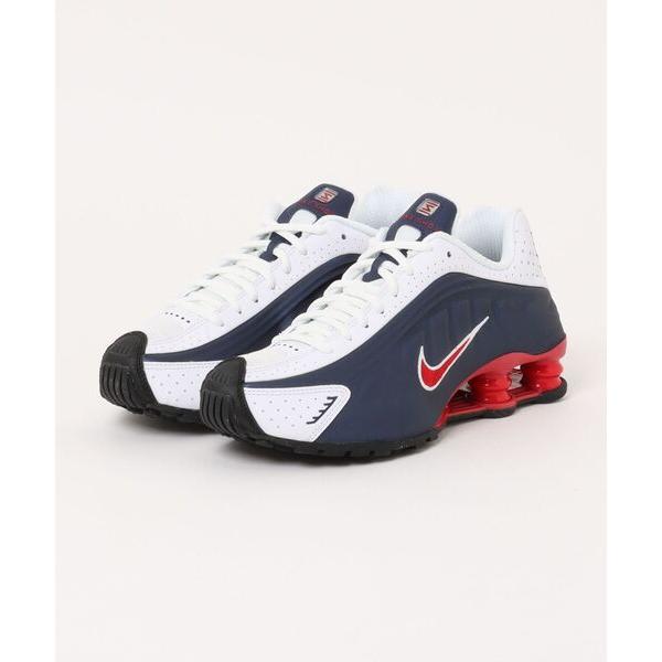 スニーカー NIKE ナイキ SHOX R4 ショックス R4 MHQ1988 400MNNAVY/...