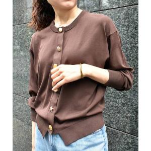 カーディガン TORRAZZO DONNA ビジューカーディガン レディース