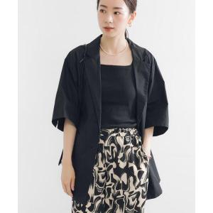 コート アウター コットンハーフスリーブジャケット レディース｜ZOZOTOWN Yahoo!店