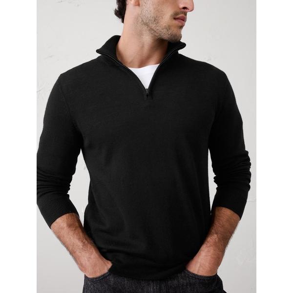 セーター ニット BANANA REPUBLIC FACTORY STORE　　メリノウール ハーフ...