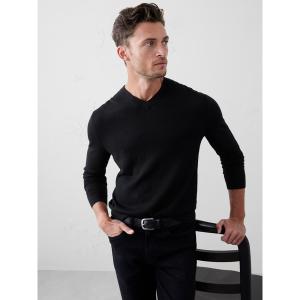 セーター ニット BANANA REPUBLIC FACTORY STORE　　メリノウール Vネック セーター メンズ