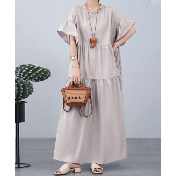 ワンピース ティアードワンピース