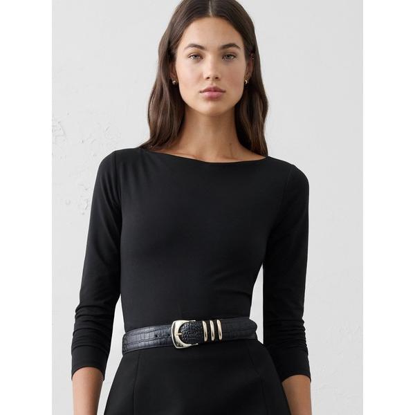 tシャツ BANANA REPUBLIC FACTORY STORE　　ソフトストレッチTシャツ レ...