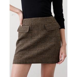 スカート BANANA REPUBLIC FACTORY STORE　　チェックポケット ミニスカート